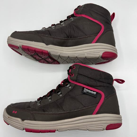 Ryka Adella 3M Thinsulate Insulation Isolant 200g Brown Pink Boots | Women's 8M - Picture 4 of 11